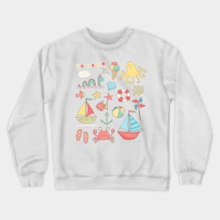 Summer time Crewneck Sweatshirt